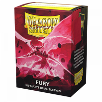 Dragon Shield: Sleeves – Matte Dual – Fury (Alaric, Crimson King)