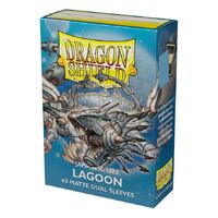 Dragon Shield: Japanese Size Sleeves – Matte Dual – Lagoon (Saras)