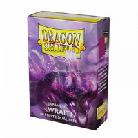 Dragon Shield: Japanese Size Sleeves – Matte Dual – Wraith (Alaric, Chaos Wraith)