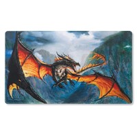 Dragon Shield: Playmat – Case & Coin – Black (Amina, Harbinger of Destiny)