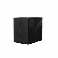 Dragon Shield: Deck Box – Double Shell – Shadow Black/Black