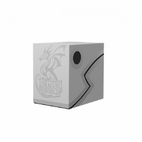 Dragon Shield: Deck Box – Double Shell – Ashen White/Black