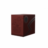 Dragon Shield: Deck Box – Double Shell – Blood Red/Black