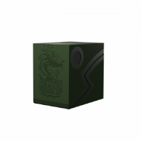 Dragon Shield: Deck Box – Double Shell – Forest Green/Black