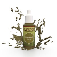 Army Painter - Warpaints - Commando Green Acrylic Paint 18ml