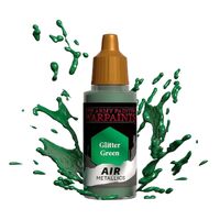 Army Painter - Metallics - Air Glitter Green Acrylic Paint 18ml