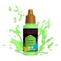 Army Painter - Metallics - Air Gauss Green Fluo Acrylic Paint 18ml