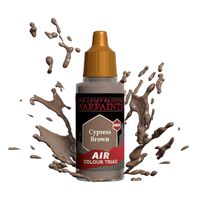 Army Painter - Warpaints Air - Cypress Brown Acrylic Paint 18ml