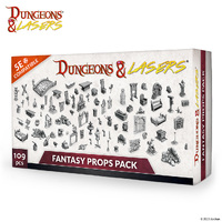 Dungeons & Lasers: Fantasy Props Pack