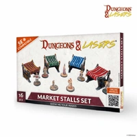 Dungeons & Lasers: Market Stalls Set