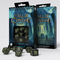 Q Workshop - Call Of Cthulhu Black /Glow-In-The-Dark Set 7