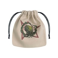 Q Workshop - Call Of Cthulhu Dice Bag Beige And Multicolour