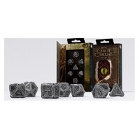 Q Workshop - Metal Call Of Cthulhu Dice Set 7