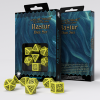 Q Workshop - Call Of Cthulhu The Outer Gods Hastur Dice Set 7