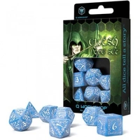 Elvish Glacier & White Dice Set