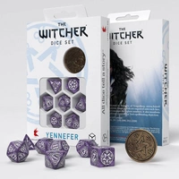 The Witcher Dice Set Yennefer - Lilac and Gooseberries