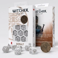 The Witcher Dice Set Geralt - The White Wolf