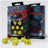 Cyberpunk Red Dice Set Danger Zone