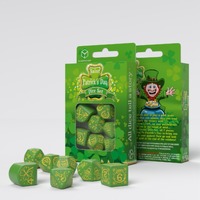 Q Workshop - St Patrick The Lucky Charm Dice Set 7