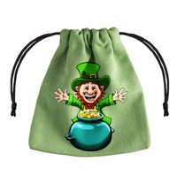 Q Workshop - Lucky Green Pot Of Gold Dice Bag