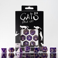 Q Workshop - Cats Dice Set - Purrito Dice Set 7