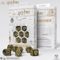 Harry Potter Hufflepuff Modern Dice - Black