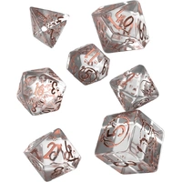 D7-Die Set Dice Dogs Dice Set Bubbles (7 Dice in Display)