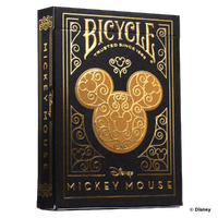 Bicycle Disney Black & Gold Mickey Playing Cards Display (6)