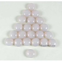 Gaming Stones Crystal Pink Glass Stones (Qty 23-27) in 4" Tube