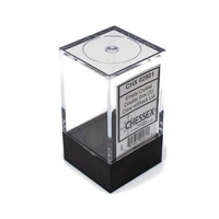 CHX 02801 Empty Crystal Display Box (S) Clear w/Black Lid