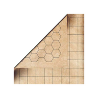 CHX 98246 Reversible Mondomat 1 Squares and 1 Hexes (54 x 102 Playing Surface)