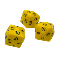 CHX KOP11794 24 Sided Die Yellow/black