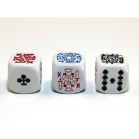 CHX KOP03975 16mm Opaque Poker Dice