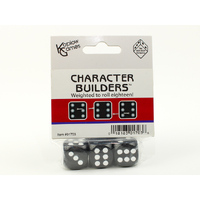 CHX KOP01703 3 18mm Wood Character Builders Black w/silver