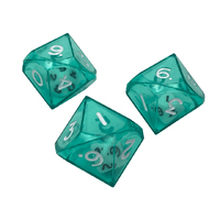 CHX KOP12594 10 Sided Double Dice Green Translucent