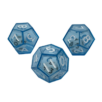 CHX KOP12598 d12 Double Dice Blue/White