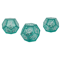 CHX KOP12599 d12 Double Dice Green/white