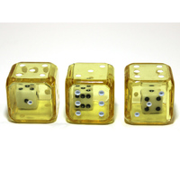 CHX KOP10303 19mm Double Dice Yellow/white