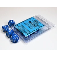 Chessex D10 DiceSpeckled Water Set of Ten d10s