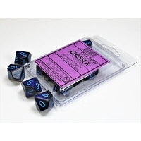 Chessex D10 DiceSpeckled Cobalt Set of Ten d10s