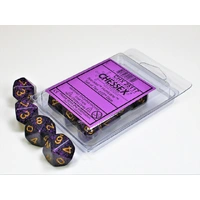 Chessex D10 DiceSpeckled Hurricane Set of Ten d10s