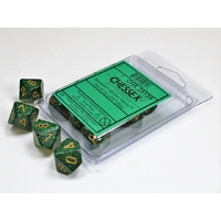 Chessex D10 DiceSpeckled Golden Recon Set of Ten d10s