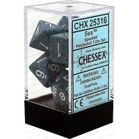 Chessex D7-Die Set  Speckled Polyhedral Sea 7-Die Set