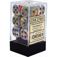 CHX 27641 Festive 16mm d6 Vibrant/Brown Block (12)