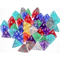 CHX 29604 Translucent Bag of 50 Assorted Polyhedral d4