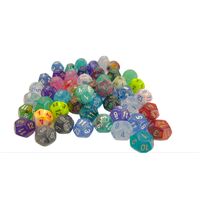 CHX 29212 Signature Bag of 50 Assorted Polyhedral d12