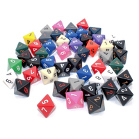 CHX 29408 Opaque Bag of 50 Assorted Polyhedral d8