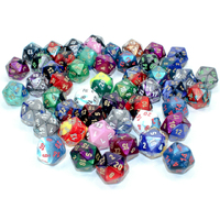 CHX 29520 Bag of 50 Assorted Loose Gemini Polyhedral d20