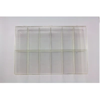 Chessex Large Sampler 12 Compartments Clear Plastic Storage