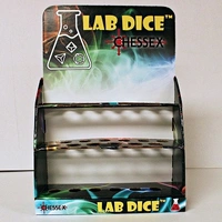 Chessex Lab Dice Tube Set Display in Shipping Box